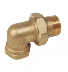 Соединитель латунь американка Ду 15 (1/2") угловой ВР/НР R19 Giacomini R19Y003