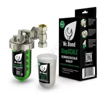 Фильтр магистральный пластик StopSCALE 1/2" ВР 1-ст Mr.Bond MB5056000000S