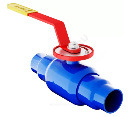 Кран шаровой балансировочный ручной сталь 11с67п 12ЦрП.00.1 Ду 125 Ру25 п/привар полнопроходной без ниппелей Маршал 12ЦрП.00.1.025.125