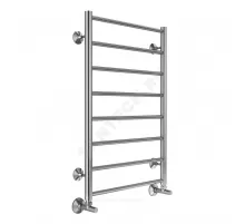 Полотенцесушитель водяной нерж сталь Лесенка (1/2") ВР 500х800мм 8П нижнее подключение Аврора Терминус 4670078529947