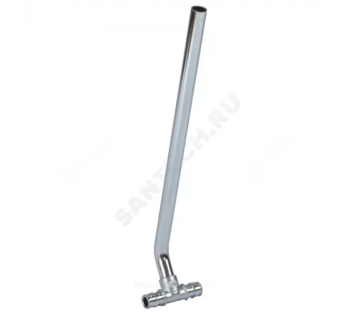 Тройник для подключения радиатора радиальный латунь Дн 20х15х20 L=200мм GX158 Giacomini GX158X014