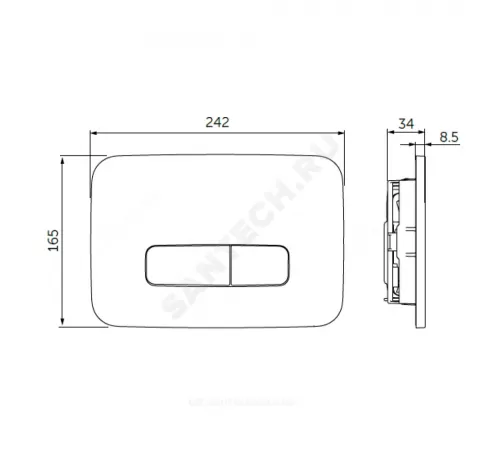 Кнопка смыва