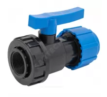 Кран шаровой компрессионный Дн 25х1/2" ВР Ру16 ТПК-АКВА 554222512