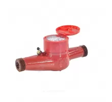 Счётчик г/в и х/в крыльчатый многоструйный Ду 25 Ру16 Qn=3,5 м3/ч 120С L=260мм резьба В/К класс В IP67 ВСКМ 90 Декаст 72-25-01