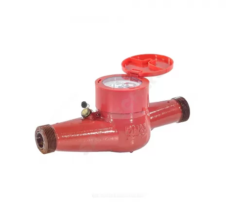 Счётчик г/в и х/в крыльчатый многоструйный Ду 25 Ру16 Qn=3,5 м3/ч 120С L=260мм резьба В/К класс В IP67 ВСКМ 90 Декаст 72-25-01