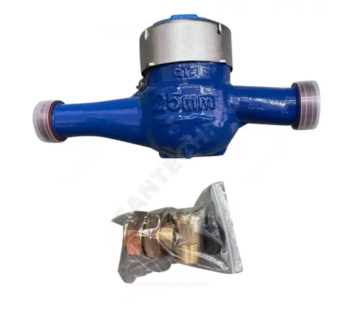 Счётчик х/в крыльчатый многоструйный Ду 25 Ру16 40С L=260мм резьба В/К ВК-Х Метер