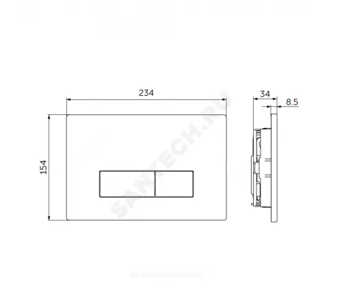 Кнопка смыва