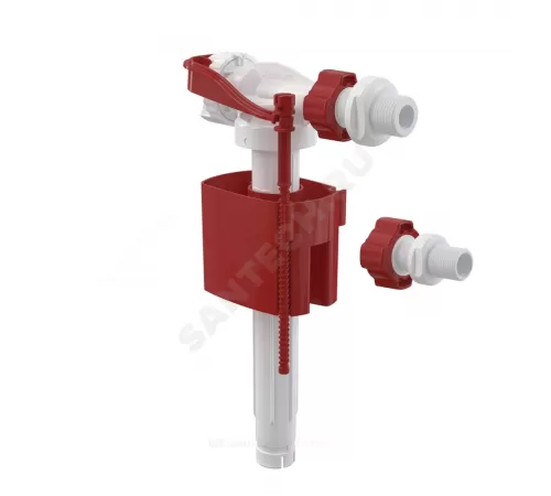 Арматура для бачка наливная 3/8" и 1/2" боковое подключение Alca Plast А150UNI