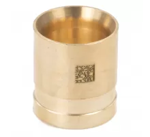 Гильза для PE-X труб аксиальная латунь Дн 25 LX Рехау 11080031001