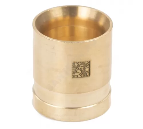 Гильза для PE-X труб аксиальная латунь Дн 25 LX Рехау 11080031001