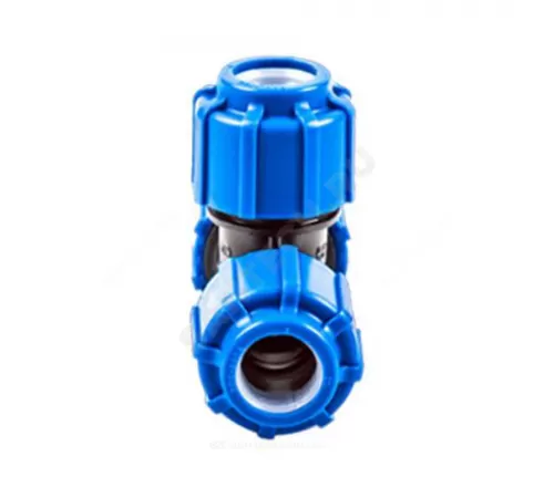 Тройник компрессионный ПЭ Дн 50 ТПК-АКВА 50050050