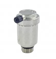 Воздухоотводчик автоматический латунь Ду 15 НР прямой с гориз. распол. колпачка SantechSystems