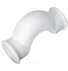 Скоба PP-R белая Дн 20 внутренняя пайка обводная с муфтами VALFEX 10170020