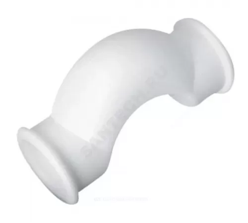 Скоба PP-R белая Дн 20 внутренняя пайка обводная с муфтами VALFEX 10170020