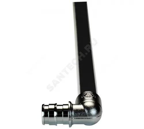 Угольник для подключения радиатора радиальный латунь Дн 16х15 L=250мм РОС