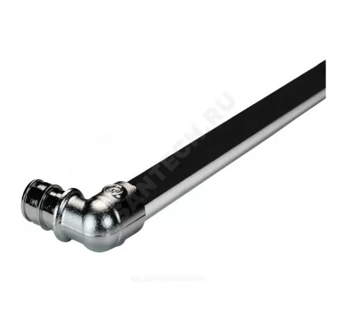 Угольник для подключения радиатора радиальный латунь Дн 16х15 L=250мм РОС