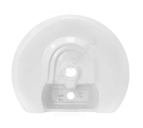 Умывальник подвесной Best 55 1 отверстие под смеситель по центру белый Sanita Luxe WB.PD/Best/55-C/WHT.G/S1