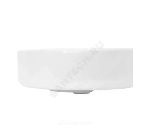 Умывальник подвесной Best 55 1 отверстие под смеситель по центру белый Sanita Luxe WB.PD/Best/55-C/WHT.G/S1