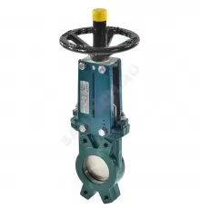 Задвижка шиберная односторонняя чугун VG4400-00NI Ду 50 Ру10 межфл со штурвалом уплотнение: NBR Tecofi VG4400-00NI0050