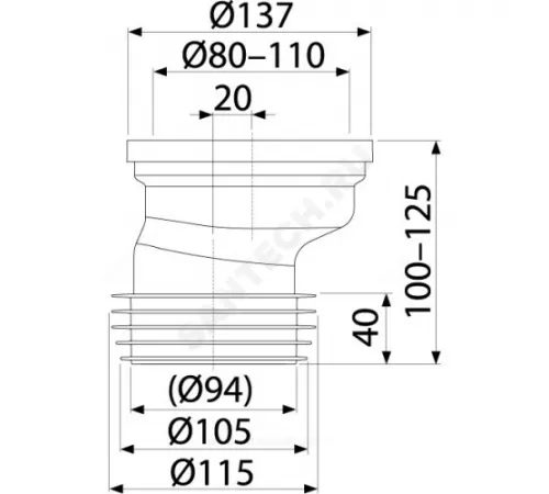 Труба фановая