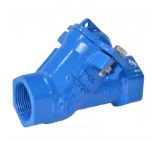 Клапан обратный чугун шаровой CBL4141 Ду 40 Ру10 Тмакс=90 оС ВР 1 1/2" шар нитрил с самоочищающимся шаром Tecofi CBL4141-0040