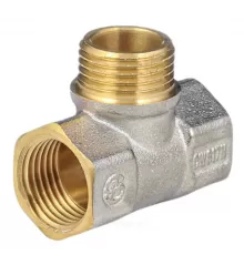 Тройник латунь никель Ду 15 (1/2") ВР/НР/ВР 9009 ГОСТ 32585-2013 Aquasfera 9009-01