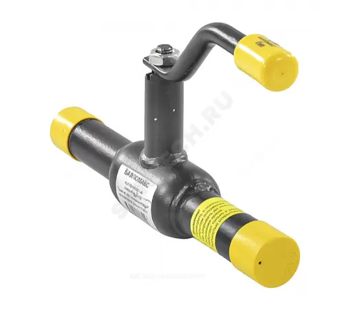 Кран шаровой сталь 09Г2С Ballomax КШТ 60.102 Ду 40 Ру40 п/привар L=260мм BROEN КШТ 60.102.040.А.40