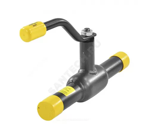 Кран шаровой сталь 09Г2С Ballomax КШТ 60.102 Ду 40 Ру40 п/привар L=260мм BROEN КШТ 60.102.040.А.40