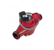 Счётчик г/в и х/в крыльчатый многоструйный Ду 32 Ру16 90С L=260мм резьба импульсный В/К класс В IP67 ВСКМ 90 МИД И Декаст 72-32-299