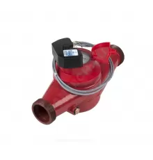 Счётчик г/в и х/в крыльчатый многоструйный Ду 25 Ру16 90С L=260мм резьба импульсный В/К класс В IP67 ВСКМ 90 МИД И Декаст 72-25-299