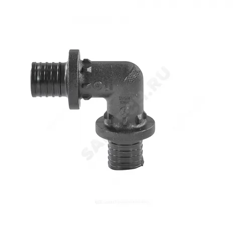 Угольник для PE-X труб аксиальный PPSU Дн 16х90гр RAUTITAN PX Rehau 11600211001