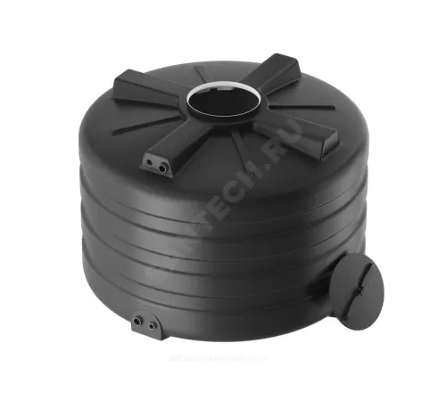 Ёмкость для воды ATV-1000 DW с поплавком 1000 л черно-белая Акватек 0-16-1930