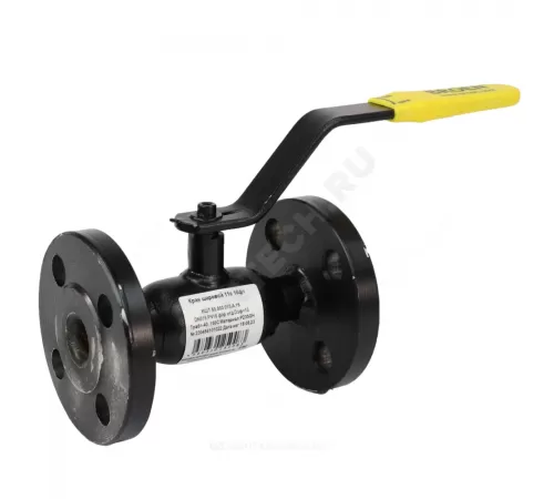 Кран шаровой сталь 09Г2С 11с10фт Ду 100 Ру16 фл L=300мм BROEN КШТ 60.003.100.А.16