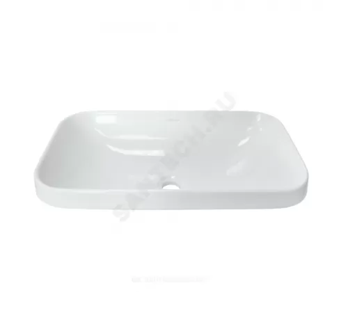 Умывальник врезной Infinity Inside 60 без отверстия под смеситель белый Sanita Luxe INF60SLWB01I