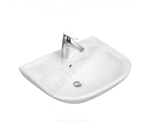 Умывальник подвесной Access 60 1 отверстие под смеситель по центру белый Roca ZRU9307610