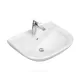 Умывальник подвесной Access 60 1 отверстие под смеситель по центру белый Roca ZRU9307610