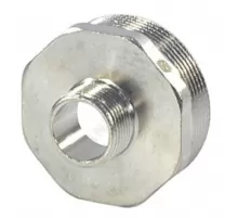 Ниппель латунь никель переходной Ду 20х50 (3/4"х2") НР SantechSystems