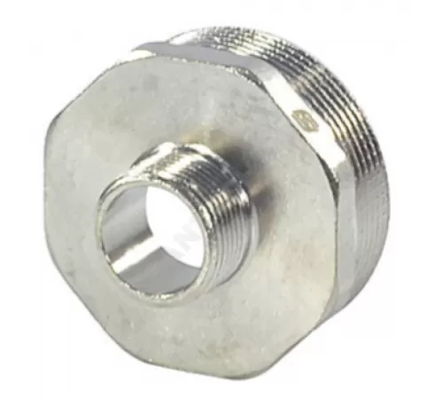 Ниппель латунь никель переходной Ду 20х50 (3/4"х2") НР SantechSystems
