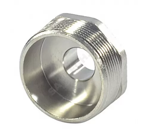 Ниппель латунь никель переходной Ду 20х50 (3/4"х2") НР SantechSystems