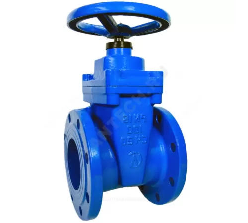 Задвижка чугун 30ч39р SLG11 МЗВ обрезиненный клин EPDM Ду 250 Ру10/16 Тмакс=150C фл ЛМЗ