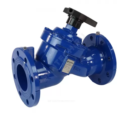 Клапан балансировочный ручной чугун Ду 80 Ру25 фл с измерительными ниппелями Benarmo