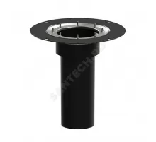 Элемент надставной Дн 160 с обжимным фланцем из нержавеющей стали Татполимер ТП-01.160.Н