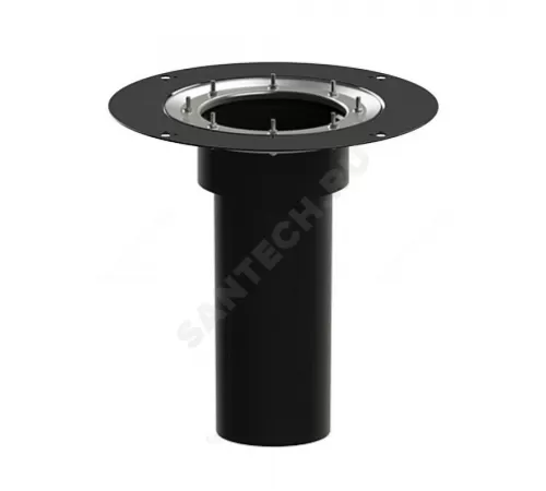 Элемент надставной Дн 160 с обжимным фланцем из нержавеющей стали Татполимер ТП-01.160.Н