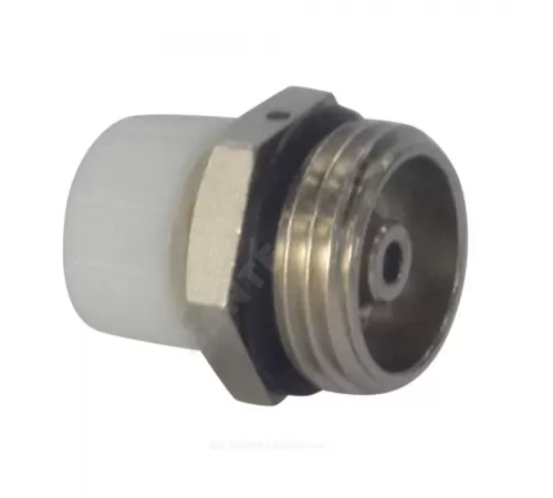 Кран Маевского ручной латунь Ду 15 Ру10 G1/2" НР с колпачком Ogint