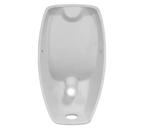 Писсуар настенный Гала белый с нажимным краном, с креплением, сифон горизонтальный Santek 1.WH50.1.804