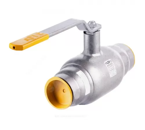 Кран шаровой сталь КШ.Ц.П Ду 80 Ру25 п/привар L=280мм полнопроходной LD КШ.Ц.П.080.025.П/П.02