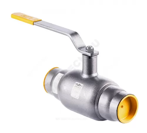 Кран шаровой сталь КШ.Ц.П Ду 80 Ру25 п/привар L=280мм полнопроходной LD КШ.Ц.П.080.025.П/П.02