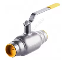 Кран шаровой сталь КШ.Ц.П Ду 80 Ру25 п/привар L=280мм полнопроходной LD КШ.Ц.П.080.025.П/П.02