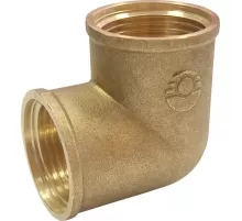 Угольник латунь Ду 20 (3/4") ВР/ВР VALFEX VF.090.L.034