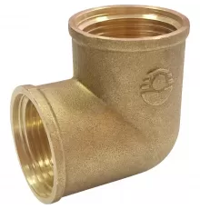 Угольник латунь Ду 20 (3/4") ВР/ВР VALFEX VF.090.L.034